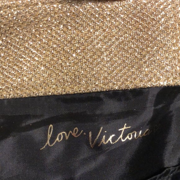 Victoria Secret Gold Tote Bag - Picture 5 of 7